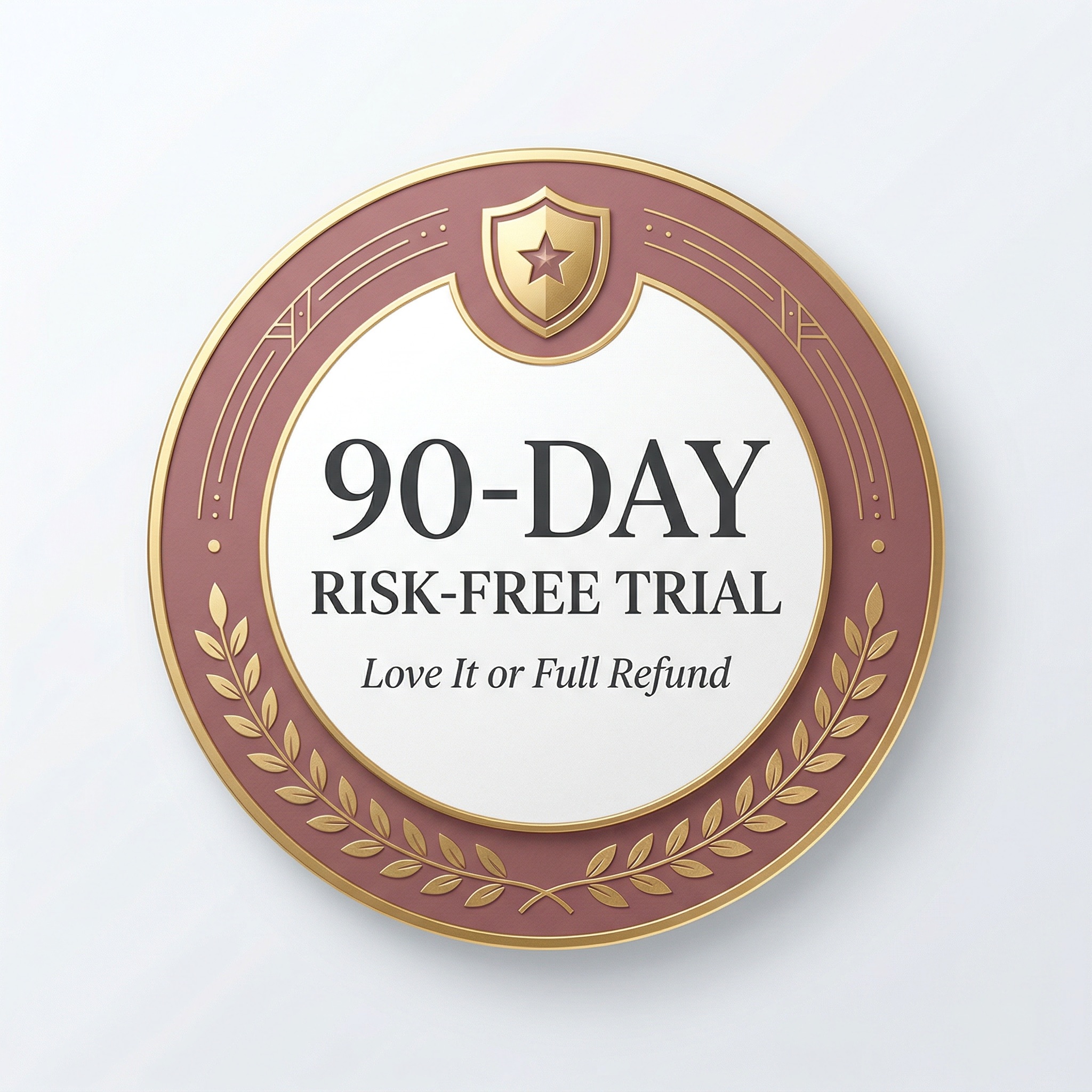 90-Day Risk-Free Trial guarantee badge